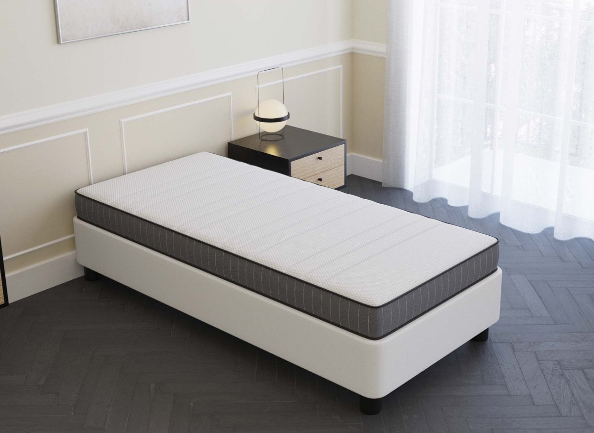 Matelas en mousse 90 x 190 cm épaisseur 15 cm WOLK - DécoInParis