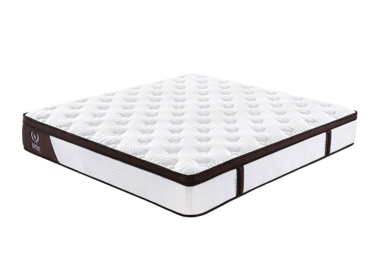 Matelas hybride mousse et ressorts ensachés 160 x 200 cm épaisseur 30 cm MANOA - DécoInParis