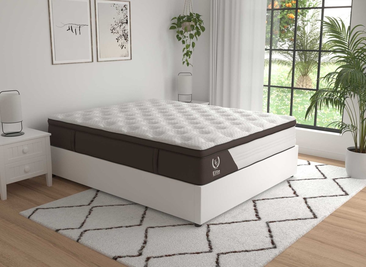 Matelas hybride mousse et ressorts ensachés 160 x 200 cm épaisseur 30 cm MANOA - DécoInParis