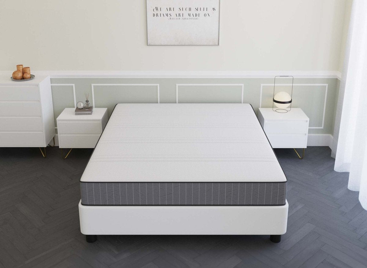 Matelas mousse 140 x 190 cm épaisseur 20 cm AWAN - DécoInParis