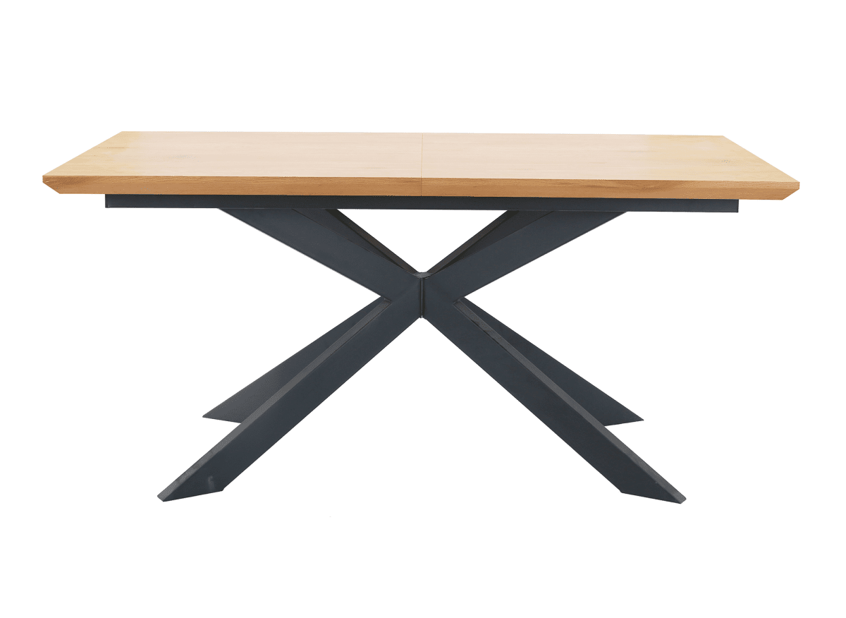 Table à manger extensible couleur bois 6 - 10 personnes ODINE - DécoInParis