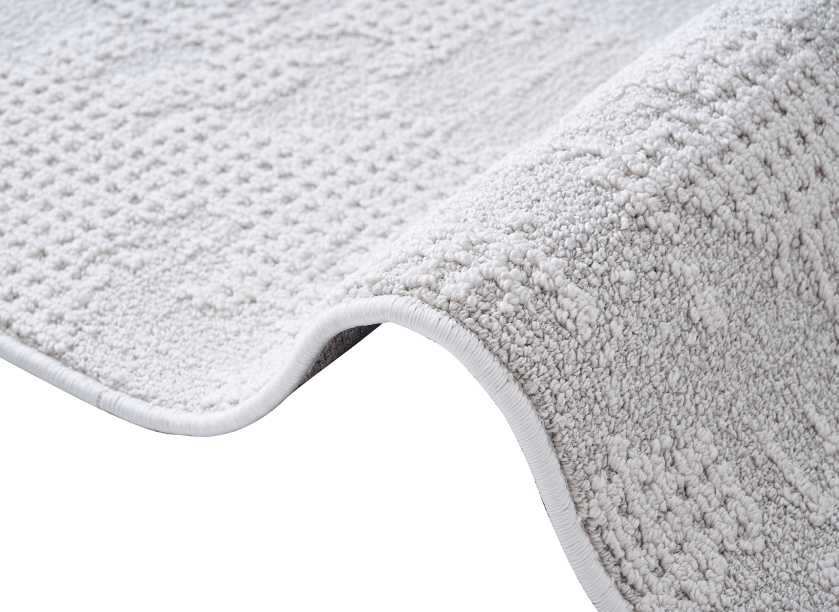 Tapis gris à motifs 160 x 230 cm BLOUJE - DécoInParis