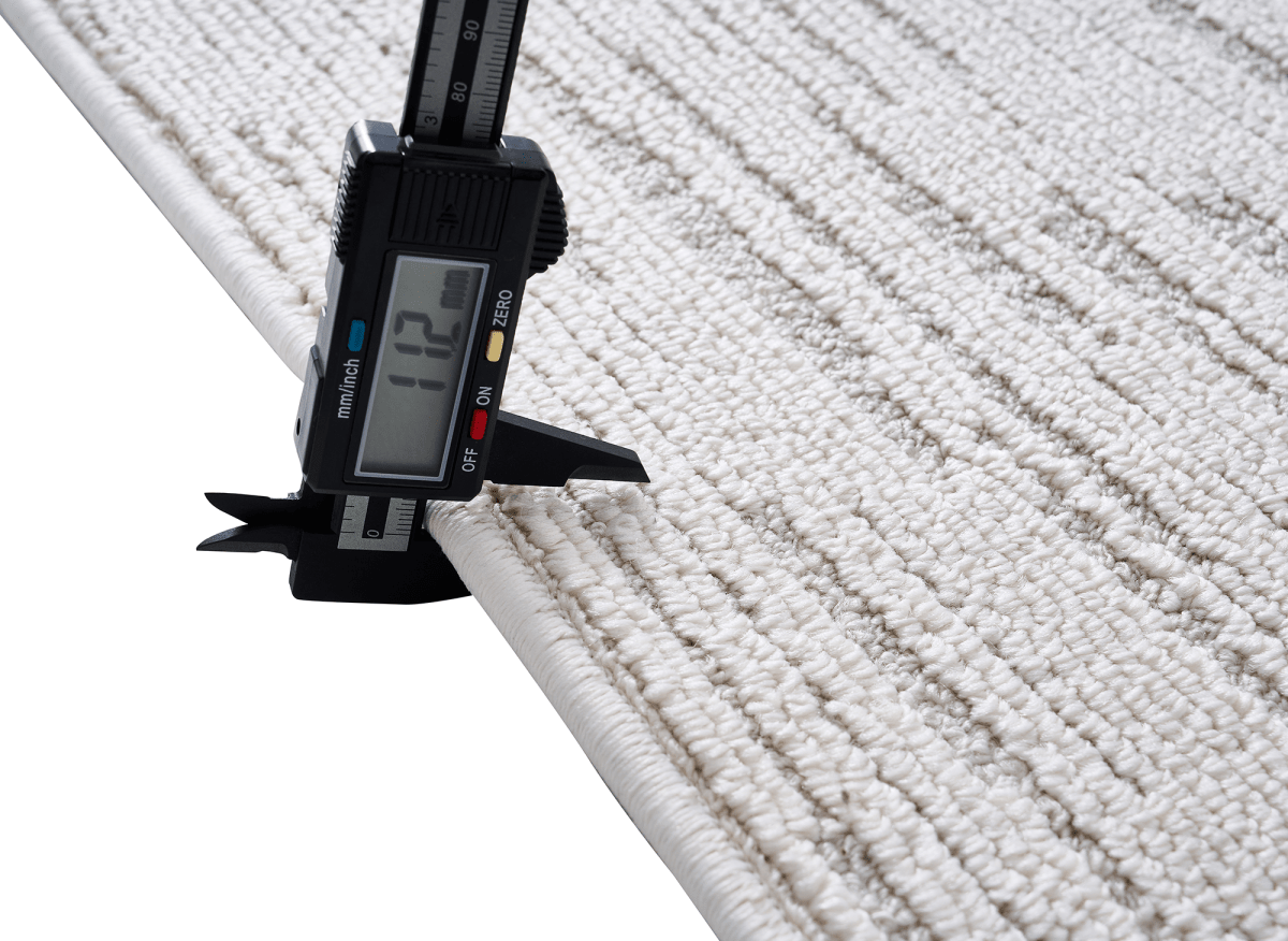 Tapis gris à motifs 160 x 230 cm BRIDGE - DécoInParis