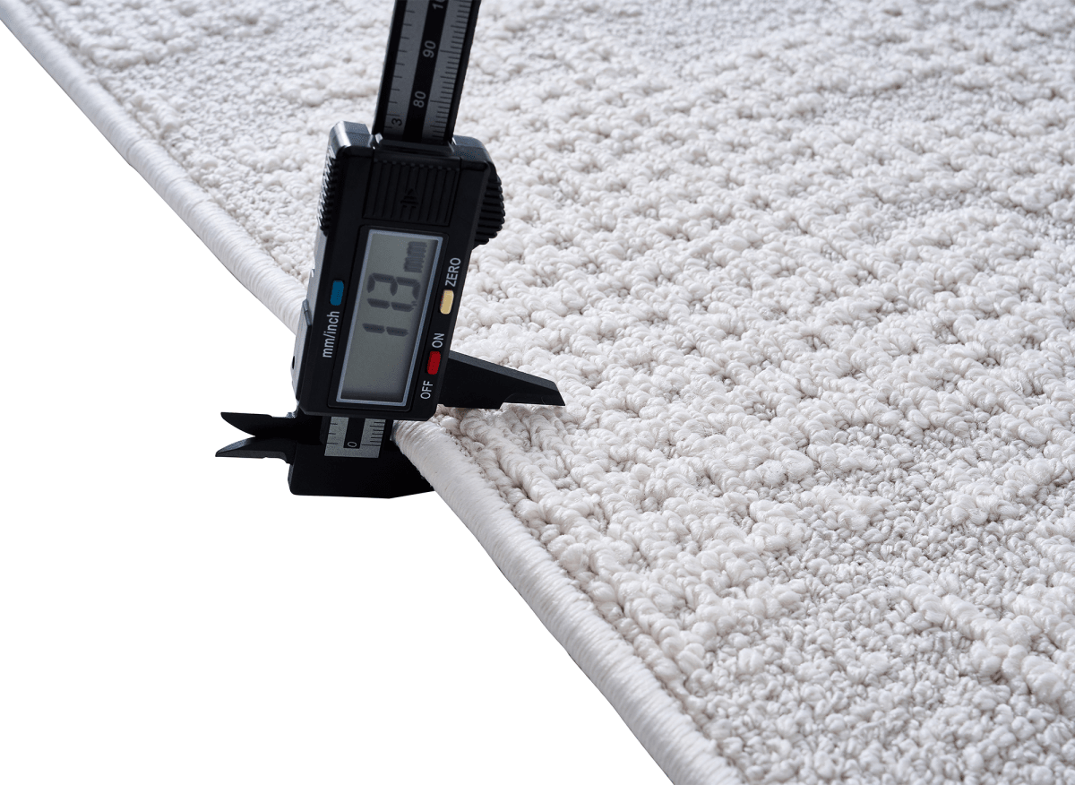 Tapis gris à motifs 200 x 290 cm