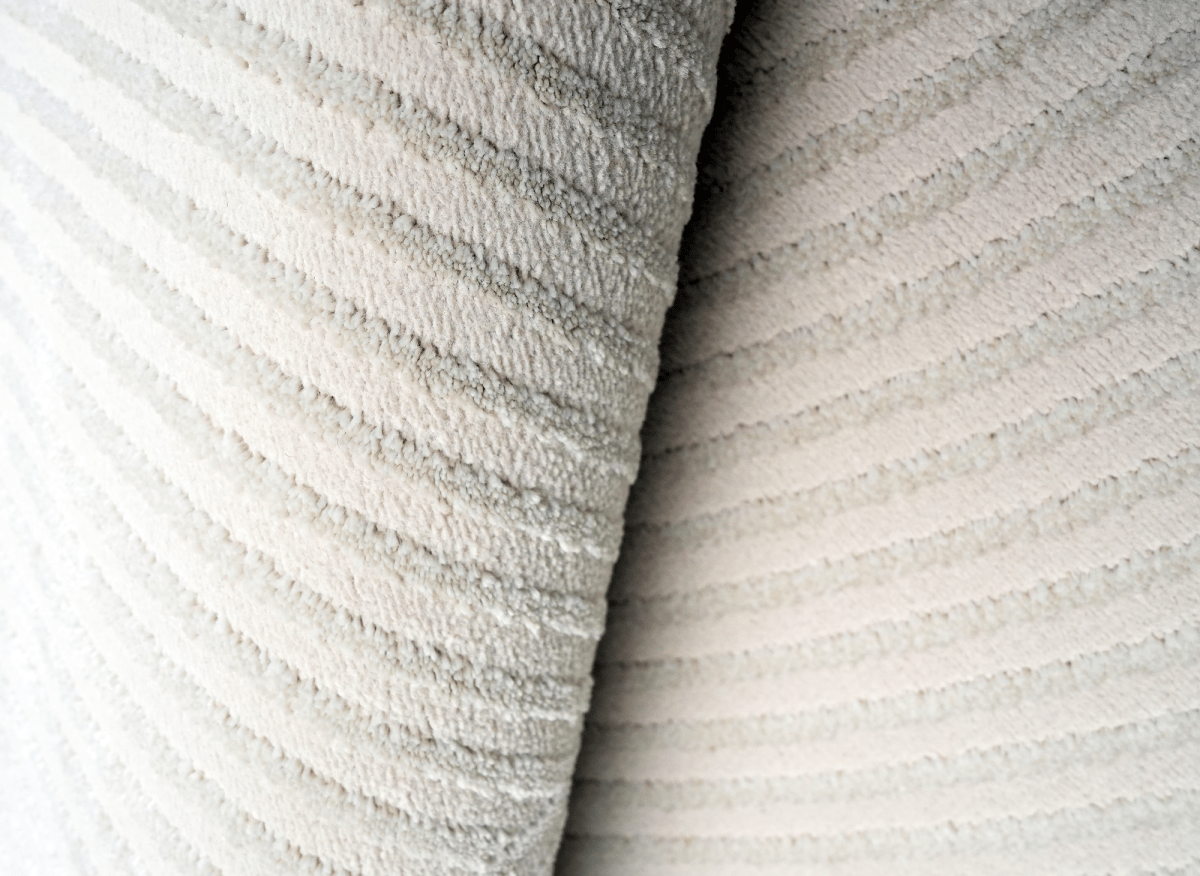 Tapis gris à motifs circulaires 160 x 230 cm NOLOCO - DécoInParis